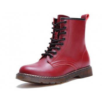 Women's cross straps martin boots