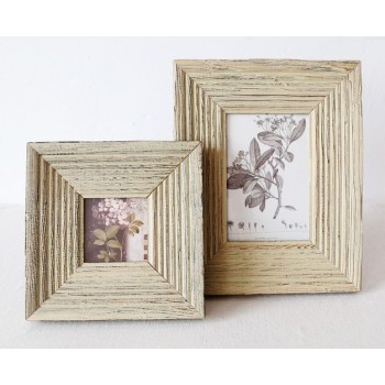 Wooden Retro photo frame