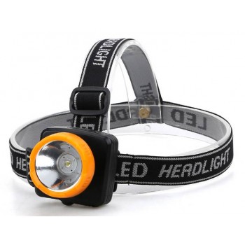 Yellow Rechargeable LED Headlamp