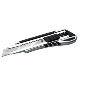 Zinc alloy automatic locking paper knife