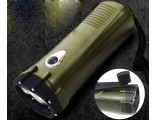 Army fans hand-crank flashlight