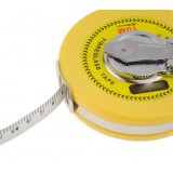 10-50M fiberglass leather tape measure 