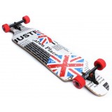 107cm maple wood four wheels longboard