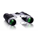 10 * 22 Mini BAK4 Black + Silver Binoculars