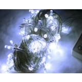 10M 100pcs white LED Christmas lights