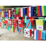 12.5M 50pcs National flags series