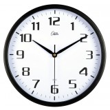 12 inch Minimalist black wall clock