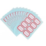 12pcs 2.3 * 3.3cm self-adhesive labels