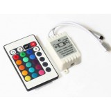 12V 3528/5050 SMD LED Strip Lights RGB Remote Controller