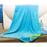 140 * 70cm solid color cotton bath towel