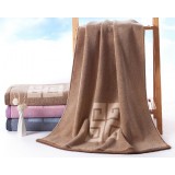 150 * 73cm Thickening satin cotton bath towel