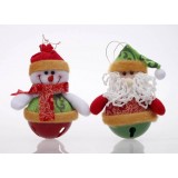 15cm Santa Claus bell pendant