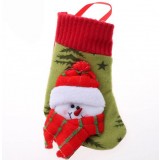 15cm Snowman Christmas Stocking