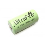 16340 3.6V 1500 mAh rechargeable lithium battery