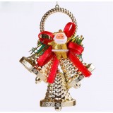 16cm Bells + Santa Claus Christmas Pendant