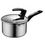 16cm stainless steel visualization cover stew pot