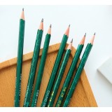 17.5cm hexagonal wooden drawing pencil