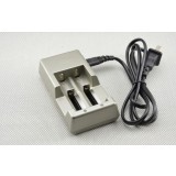 18650 lithium battery dual slot charger