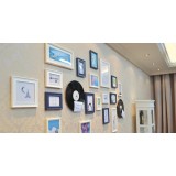 18pcs discography style photo frame combination