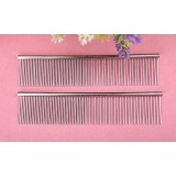 19cm stainless steel pet comb