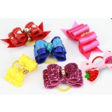 1.5 * 3cm bow style pet headwear