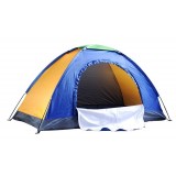 1 person single layer classic camping tent with skylights