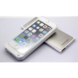 2000mAh +3700 mAh clip battery + wireless charger for iphone 5 / 5s 5C