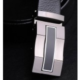 2014 fashion Automatic buckle value men's leather belt