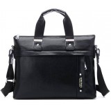 2014 popular men's high-end PU leather business bag & handbag
