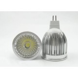 220V 3-7W silver COB LED spotlight bulbs
