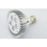 220V E27 / E14 / GU10 / GU5.3 3-15W silver LED spotlight bulbs
