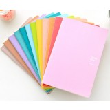 25.5cm minimalist solid notebook