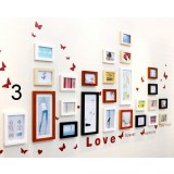 25pcs good mood photo frames set