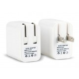 Foldable 2.1A power adapter for ipad5 mini air