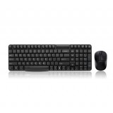 2.4G wireless mouse and keyboard set No light power saving