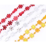 2.7M snowman + snowflake Christmas decoration chain