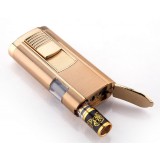 2 in 1 Cleanable windproof lighter + cigarette holder