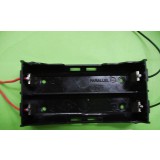 2pcs 18650 3.7V parallel Battery Case