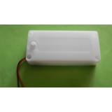 2pcs AA waterproof Battery Case white 3V