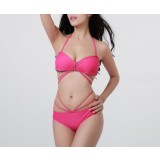 2pcs bikini swimsuit with chest pad