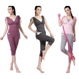 2pcs sleeveless dancing yoga clothing kit