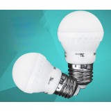 3-12W E27 matte shade ball light bulb