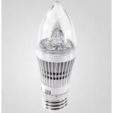 3-6W E27 / E14 PC lampshade LED candle bulb