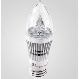 3-6W E27 / E14 PC lampshade LED candle bulb