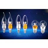 3-7W E27 / E14 SMD LED candle bulb