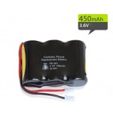 301 Ni-MH rechargeable battery pack 3.6V 450mAh