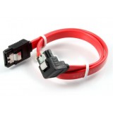 SATA data cable / 30 cm 90 degree SATA hard drive cable