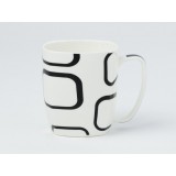 350ml Geometric patterns ceramic mug