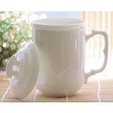 380ml white ceramic mug