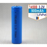 3.2v rechargeable lithium iron phosphate battery 14500